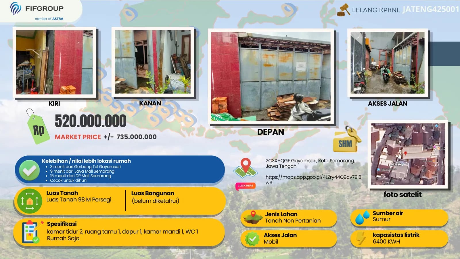 Rumah Lelang di Indonesia, Jawa Tengah